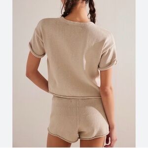 Free People lounge set - Sweater & Shorts NWT​